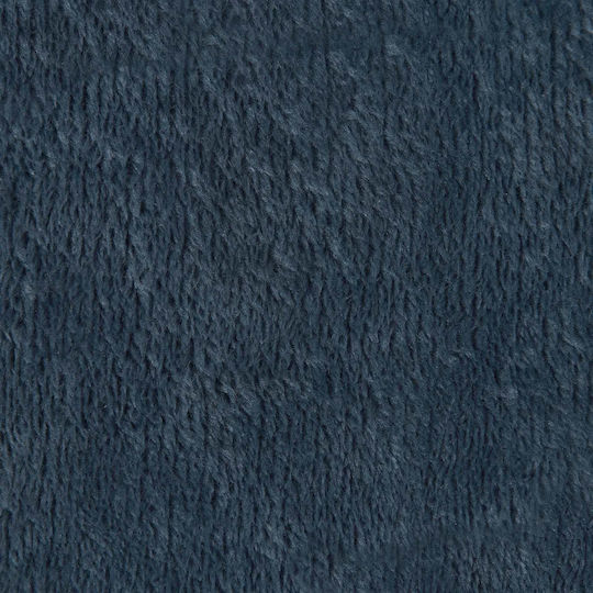 vidaXL Покривка За Фотьойл Полар 150x200см Тъмносиня