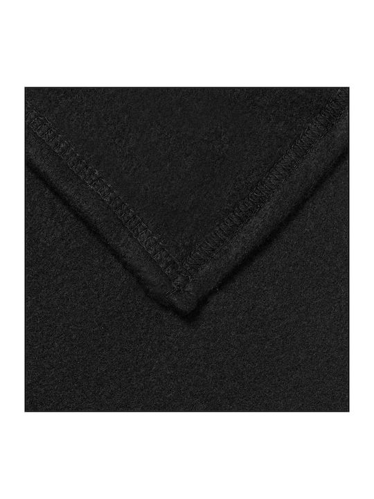 vidaXL vidaXL Sofa Throw 2 Seater Fleece 270x240cm Black