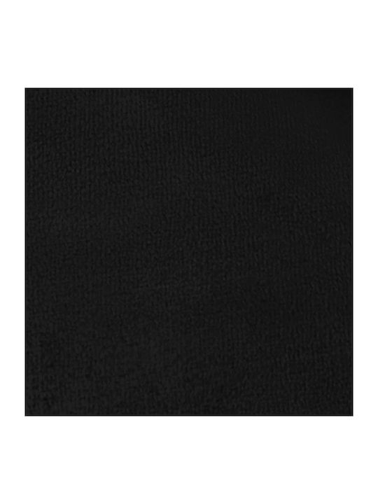 vidaXL Ριχτάρι Διθέσιου Καναπέ Fleece 220x240εκ. Μαύρο