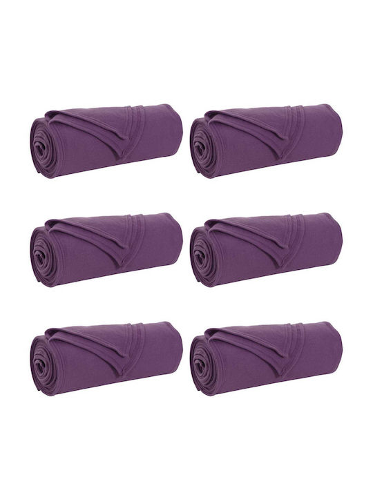 vidaXL Decken & Couchdecken Sesselüberwurf Fleece 170x130cm Lila