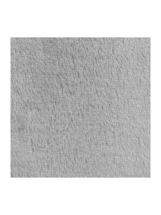 vidaXL Ριχτάρι Διθέσιου Καναπέ Fleece 220x240εκ. Γκρι