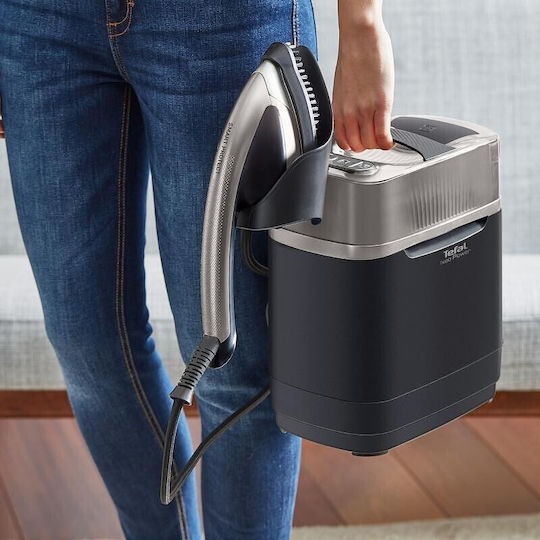 Tefal Ατμοκαθαριστής Ρούχων Δαπέδου 2170W με Δοχείο 1.1lt Γκρι