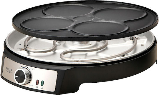 Adler Κρεπιέρα Ad 3093 1600w Black Ad 3093