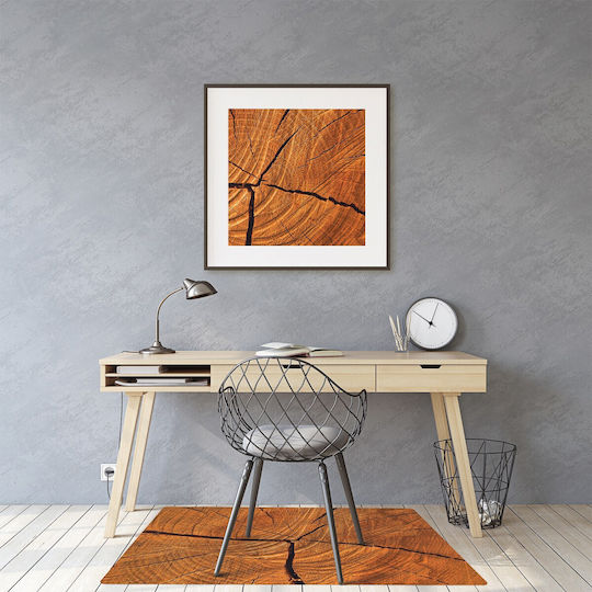 Protecție De Pardoseală Decorativă Model Trunchi De Copac 140x100 Cm
