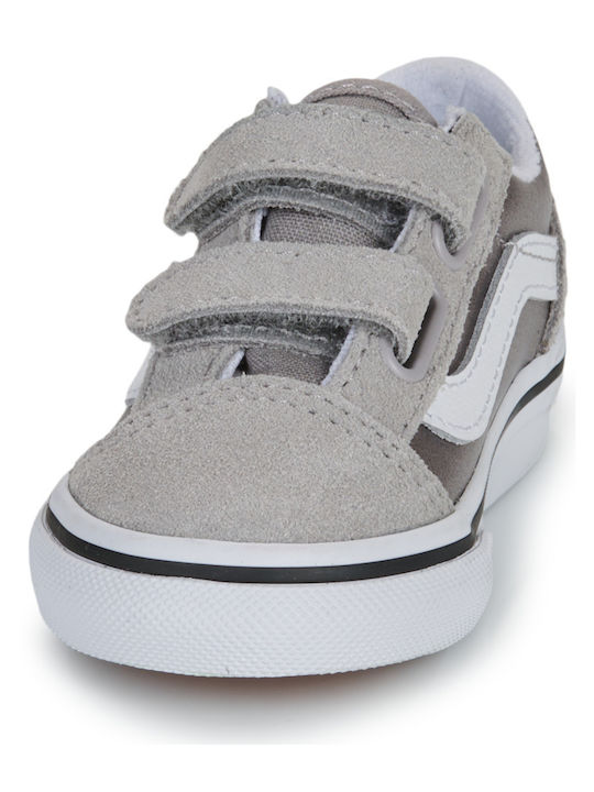 Old Skool Old Skool V Kids Sneakers with Scratch Silver