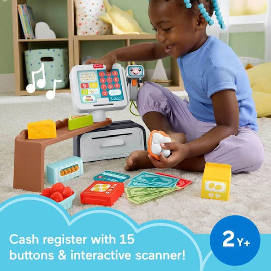 Fisher Price Laugh & Learn Εκπαιδευτική Ταμειακή Μηχανή 2+ Ετών