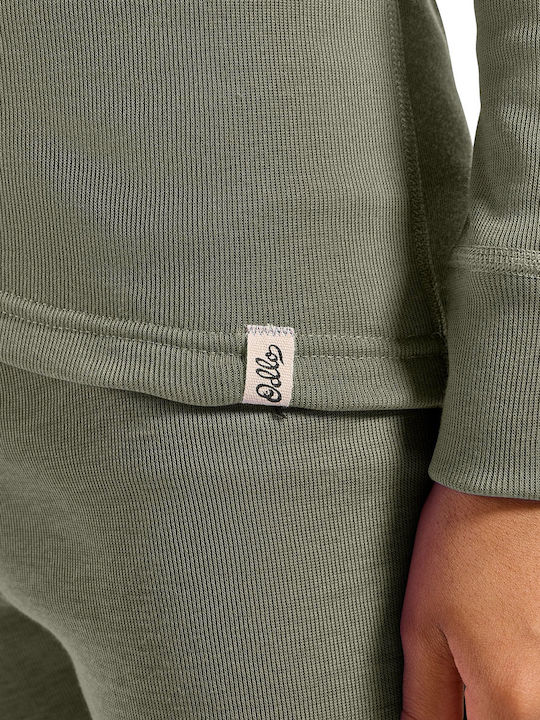 Active Warm Kinder Thermobekleidung Top Khaki