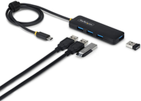 StarTech Hub 4 Porturi USB 3.2 cu Conectare USB-C