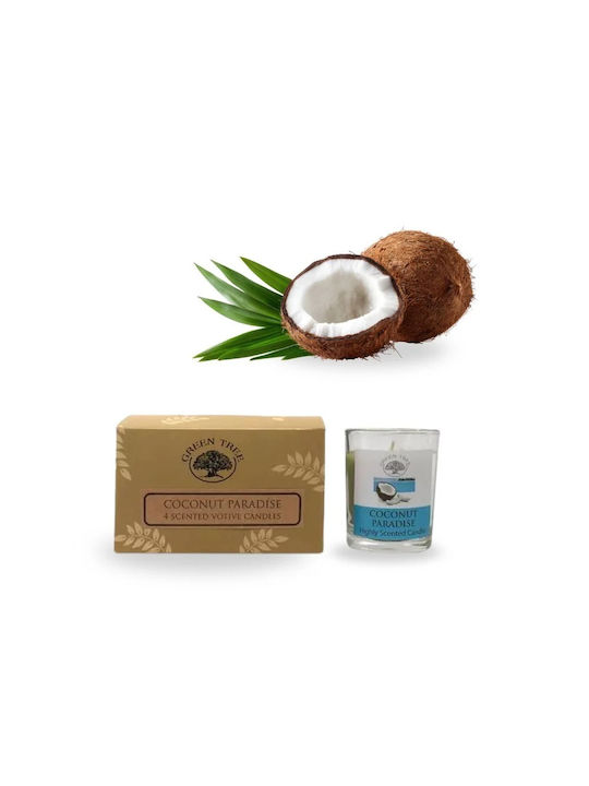 Aromatisches Soja-Kerze im Weiß Gefäß 65g
