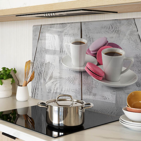 Schneidebretter Schutzfläche aus gehärtetem Glas für Kaffee Kekse 80x52 cm