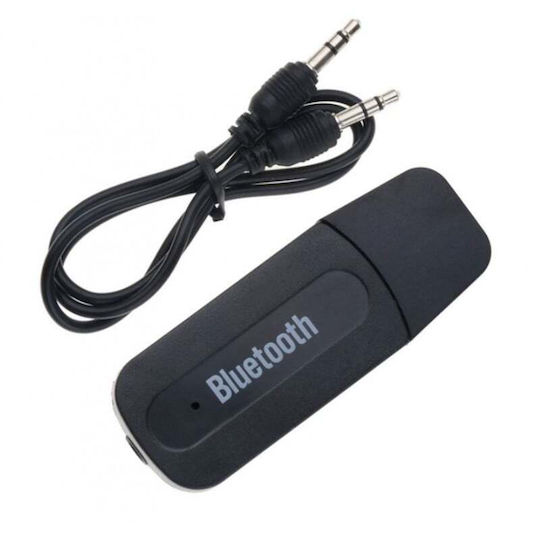 Adaptor Receptor Audio Usb Bluetooth A2dp Jack Aux De 3,5 Mm Transmițător Negru