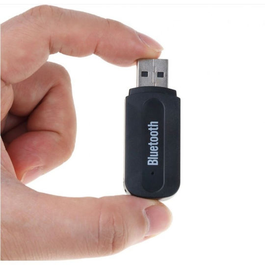 Adaptor Receptor Audio Usb Bluetooth A2dp Jack Aux De 3,5 Mm Transmițător Negru