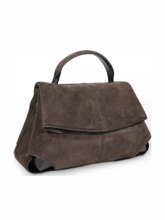 Leather Women's Bag Tote Handbag Brown