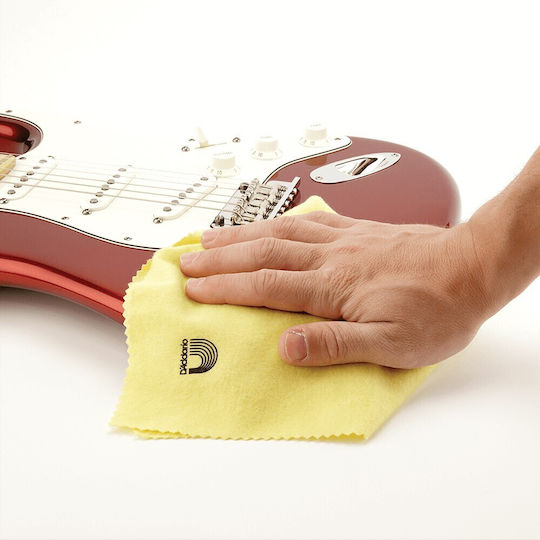 D'addario Pwpc2 Napped Cotton Polishing Cloth Πανάκι Καθαρισμού Κιθάρας