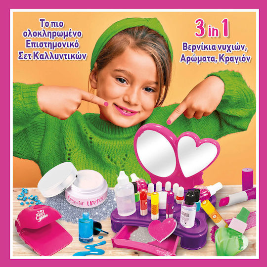 Lisciani Giochi Super Laborator de Cosmetice Machiaj pentru Copii