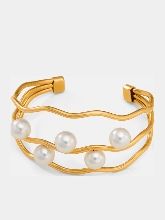 Enotia Damen Armband Handschellen aus Stahl