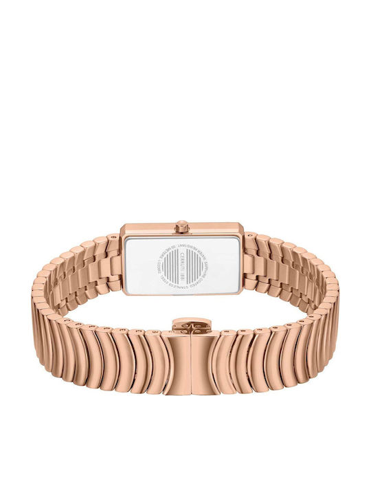 Cerruti Crystals Ceas de Damă cu Rose Gold Brățară Metalică
