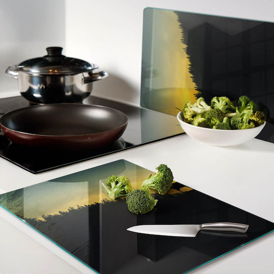 Tocătoare De Bucătărie Din Sticlă Decorativă Din Sticlă Călită Cerb 2x40x52 Cm
