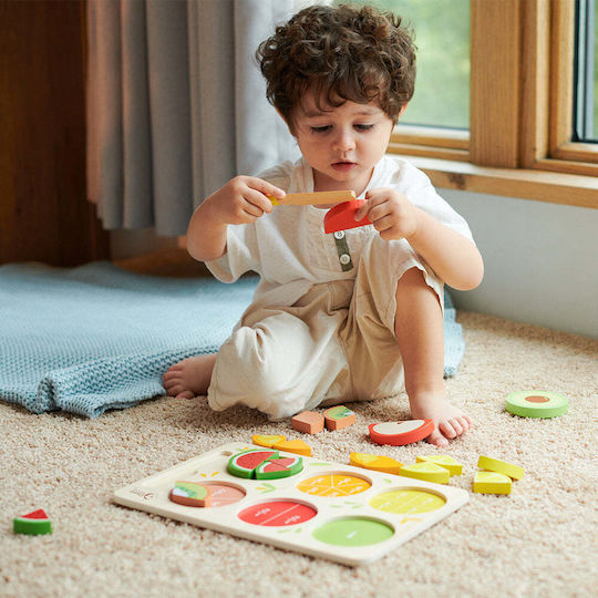Wooden Kids Peg Puzzle for 1.5++ Years Classic World