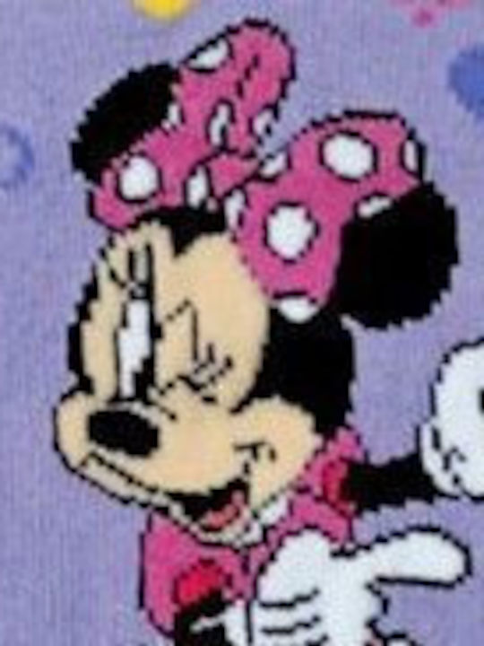 Disney Kindersocken Minnie Purple