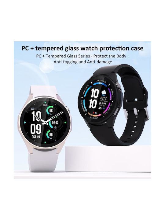 Plastic Case with Glass in Red color for Huawei Watch GT 6 Pro 46mm