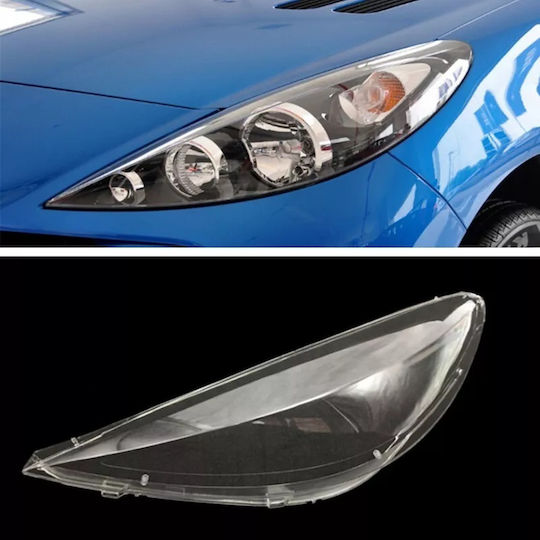 Headlight Crystal Left Peugeot 207 09-13 Facelift 1 Piece