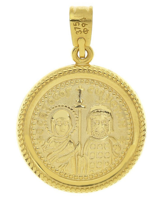 Senzio Belibasakis Charm Talisman Constantine From Gold 9K
