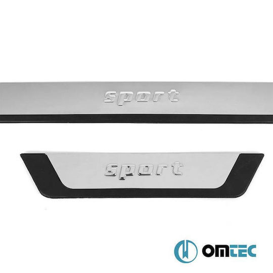 Omtec Flexil Sport Car Interior Decorative Door Sills Universal 4pcs