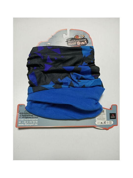 4Fun Polartec Chaos Sportliche Halsbänder Blau