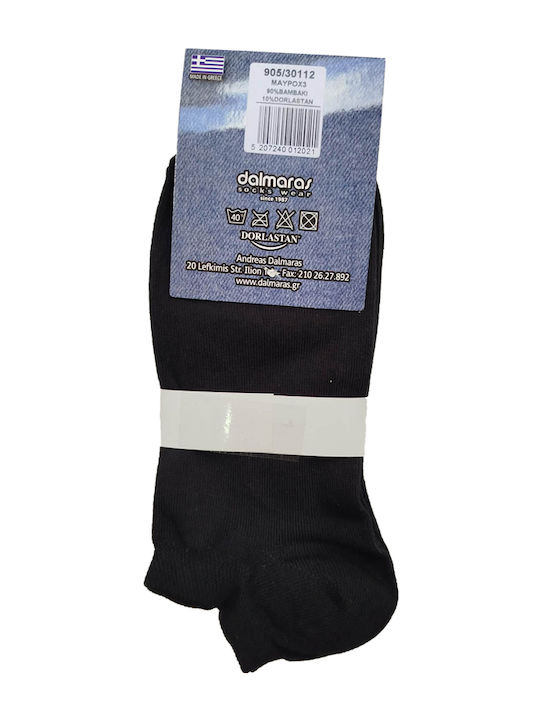 Dal Ανδρικές Κάλτσες Μαύρο 3Pack Dal Ανδρικές Κάλτσες Μαύρο 3Pack