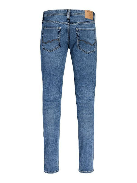 Glenn Ανδρικό Παντελόνι Τζιν με Slim Εφαρμογή Blue Denim