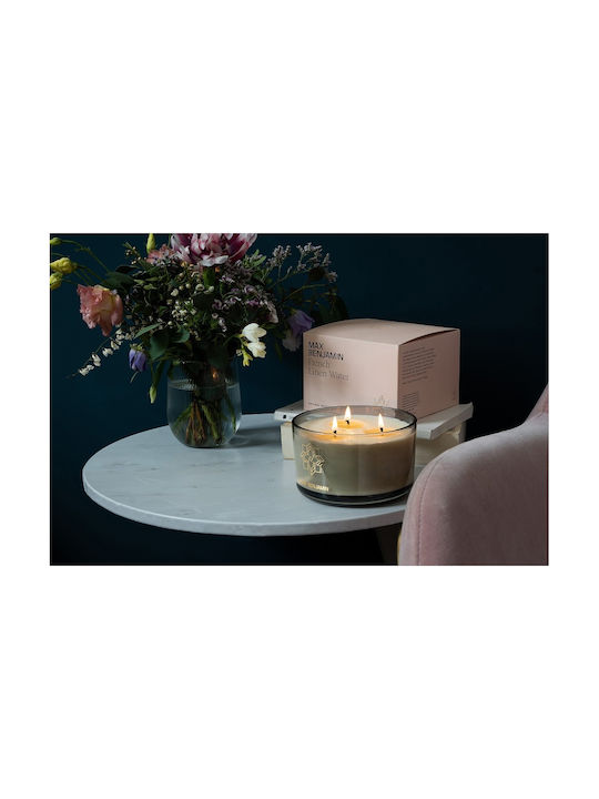 Max Benjamin Aromatic Soy Candle In Jar With French Perfume 560gr