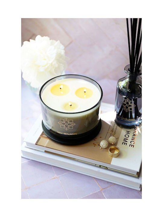 Max Benjamin Aromatic Soy Candle In Jar With French Perfume 560gr