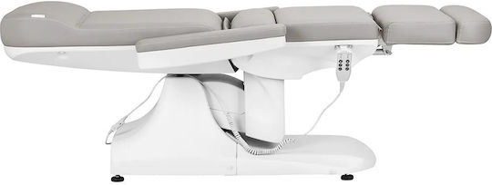 ZCS Azzurro Schönheitsstuhl Grau mit höhenverstellbarer Funktion und elektrischer Hebemechanismus