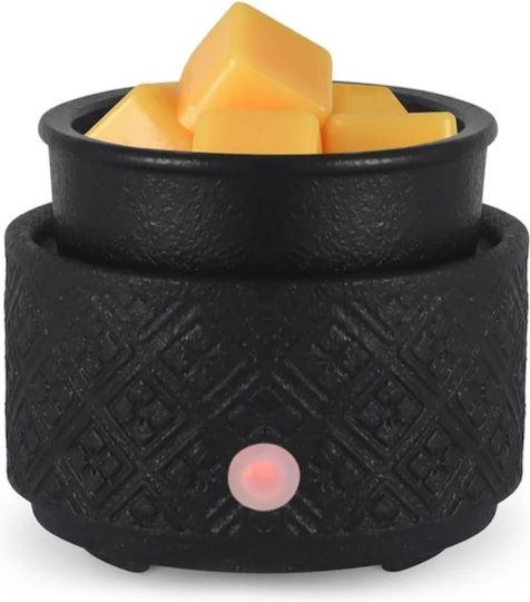Elektrischer Keramik Raumduft Parfümeur Wax Melts Duosdei Schwarz