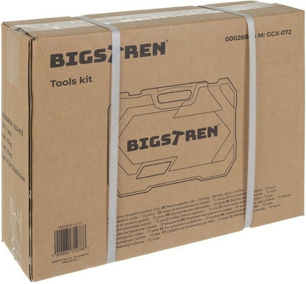 Bigstren Werkzeugkoffer mit 72 Werkzeugen