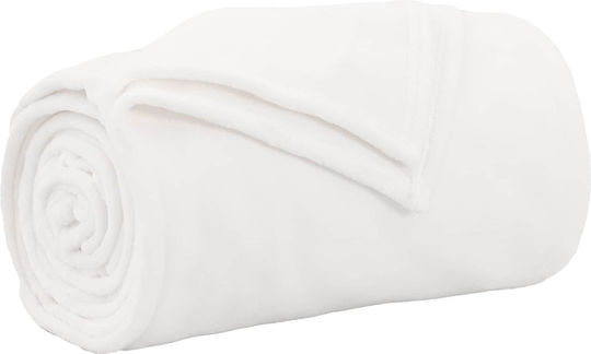 vidaXL vidaXL Sofa Throw 2 Seater Fleece 220x240cm White