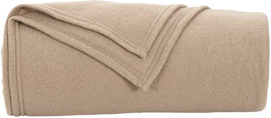 vidaXL Decken & Couchdecken Zweisitzer-Sofa Überwurf Fleece 270x240cm Giraffe