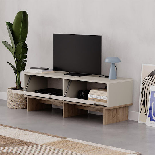 Yuki Επιδαπέδιο Sandstone - Sepet Oak 118x35x40.6εκ. Yuki Επιδαπέδιο Sandstone - Sepet Oak 118x35x40.6εκ.