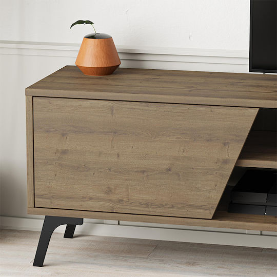 TV Stand Fiona Light Walnut L180xD35.6xH48cm