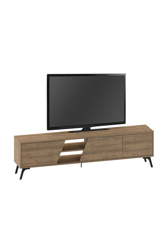 TV Stand Fiona Light Walnut L180xD35.6xH48cm
