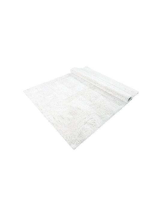 Balsan 1001 Σετ Shaggy Χαλιά Κρεβατοκάμαρας White P621674 3τμχ