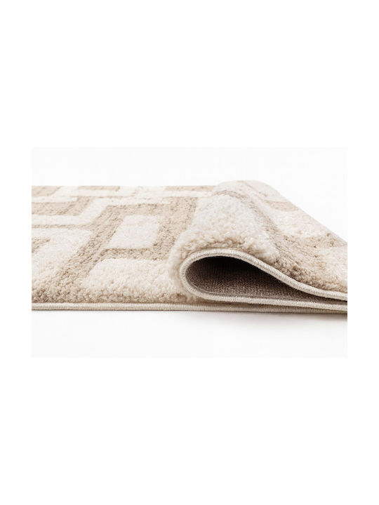 Beauty Home Puffy 9657 Modern Bedroom Rugs Set Beige BH390681 3pcs