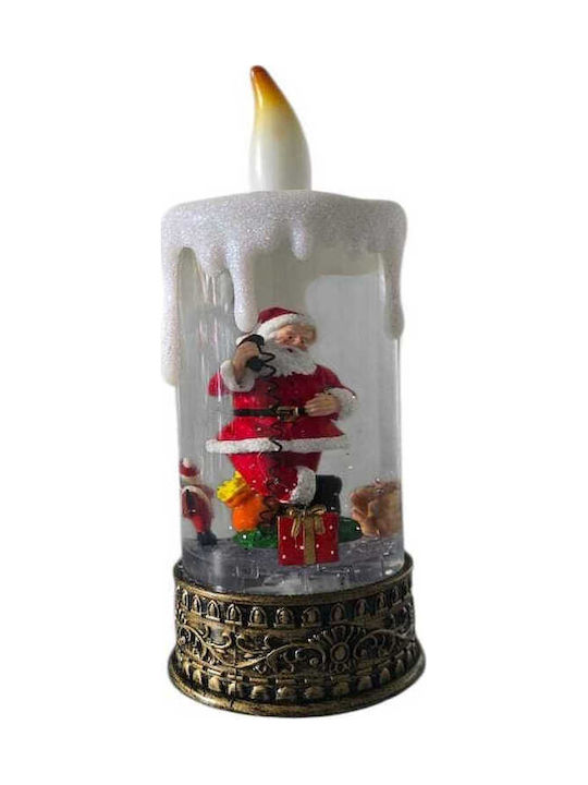 Christmas Decorative Gift Lighted with Candles