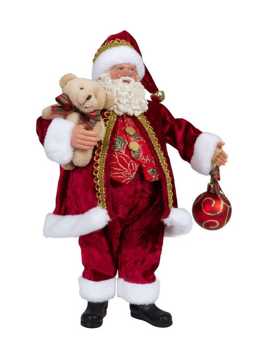 Dekorativer Weihnachtsmann aus Kunststoff
