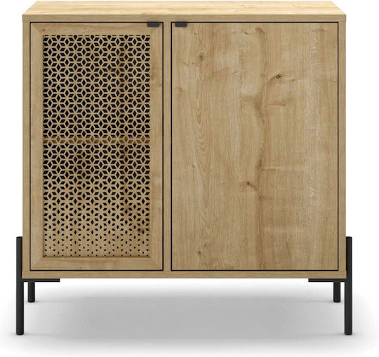 Μπουφές Naive Sapphire Oak 80x40x80cm