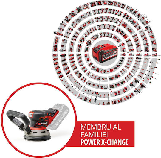 Einhell TP-RS 18/32 Li Έκκεντρο Τριβείο 125mm Μπαταρίας 18V Solo με Ρύθμιση Ταχύτητας