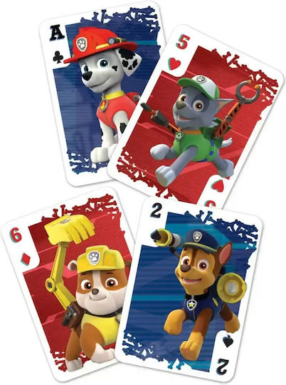 Paw Patrol Cărți de Joc Jumbo