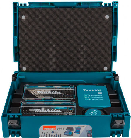 Makita Valiza cu 116 Unelte