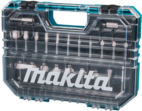 Set de freze pentru lemn Makita D-74784 8 mm 22 piese